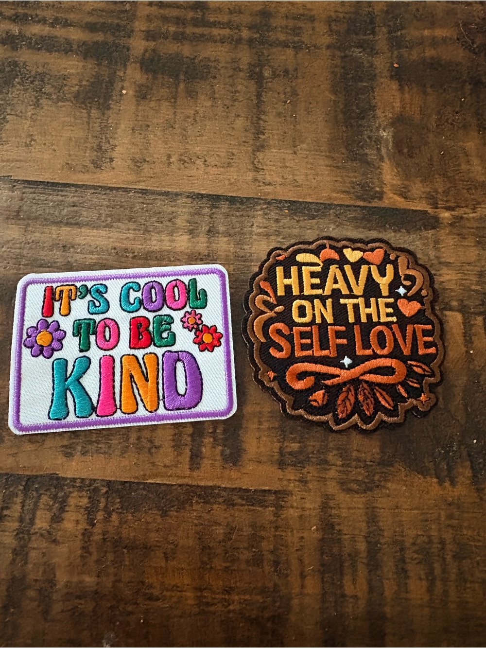 Colorful 'It's Cool To Be Kind' Patch - Multicolor